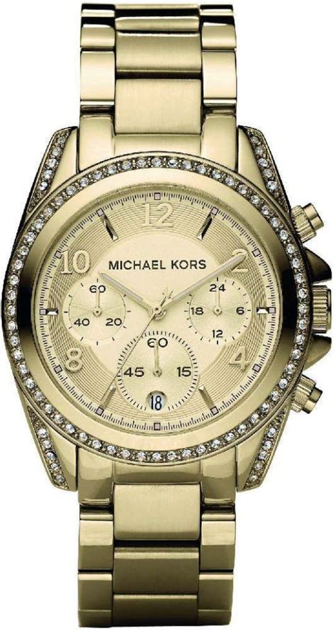 michael kors damen uhr mk5166|Women's Michael Kors Chronograph Crystal Watch MK5166.